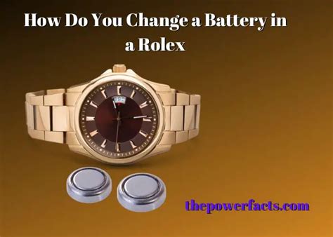 how to change a battery in rolex watch|how to replace rolex battery.